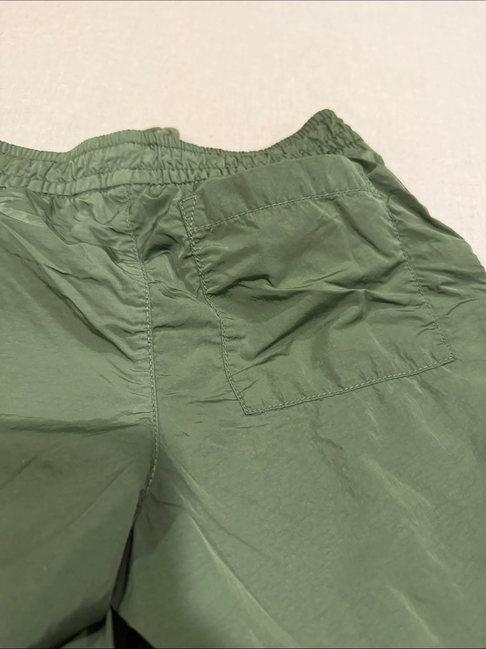 GAP Olive Green Drawstring Athletic Shorts